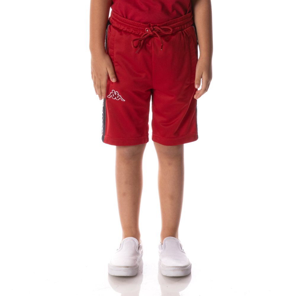 Bermudas Kappa Logo Tape Daedi Rojos | 38057-BOCW