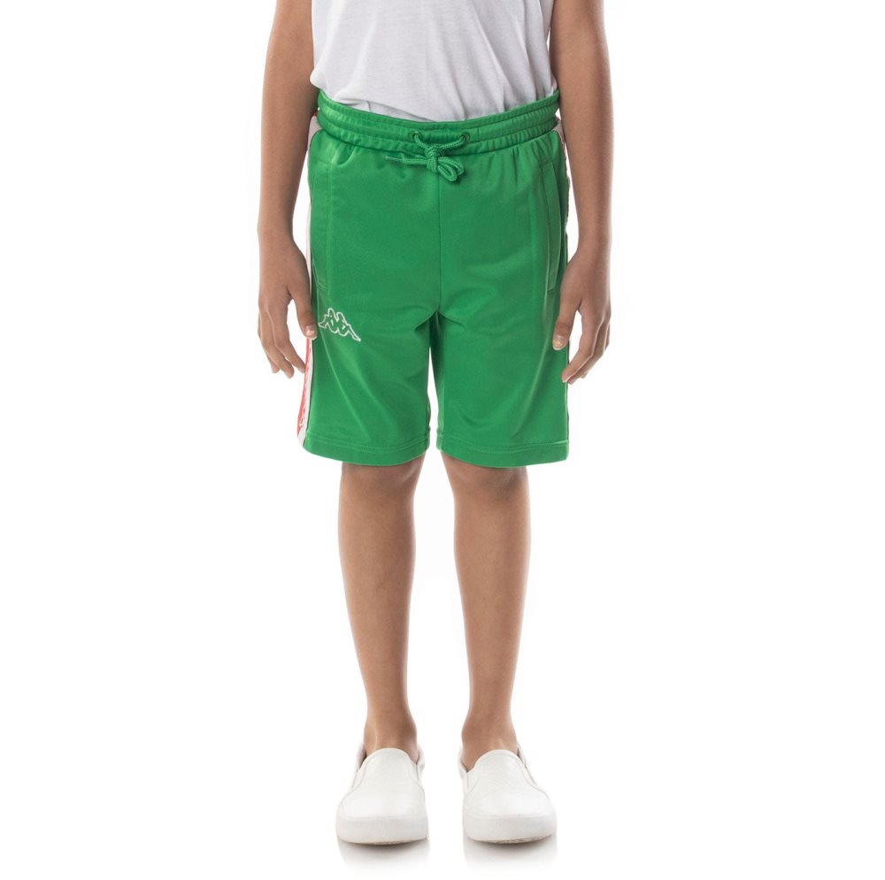 Bermudas Kappa Logo Tape Dasved Verdes | 69842-THXW