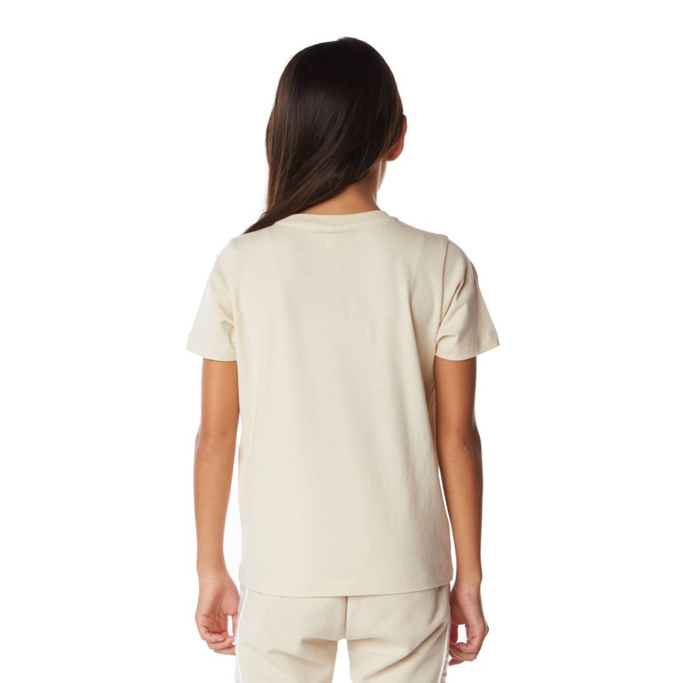 Camiseta Kappa Authentic Estessi Beige | 73801-HXYK