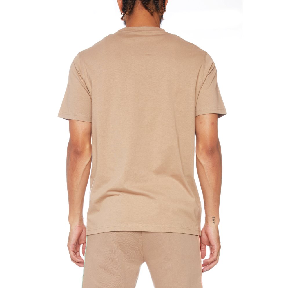 Camiseta Kappa Authentic Estessi Marrom | 15049-JERS