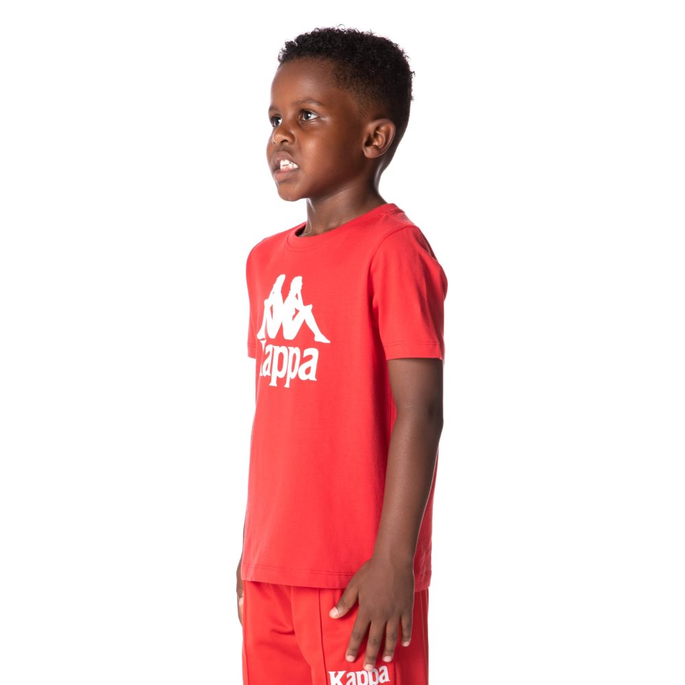 Camiseta Kappa Authentic Estessi Rojos | 91247-YGFR