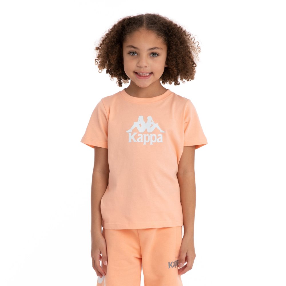 Camiseta Kappa Authentic Molongio Coral | 56023-XJZW