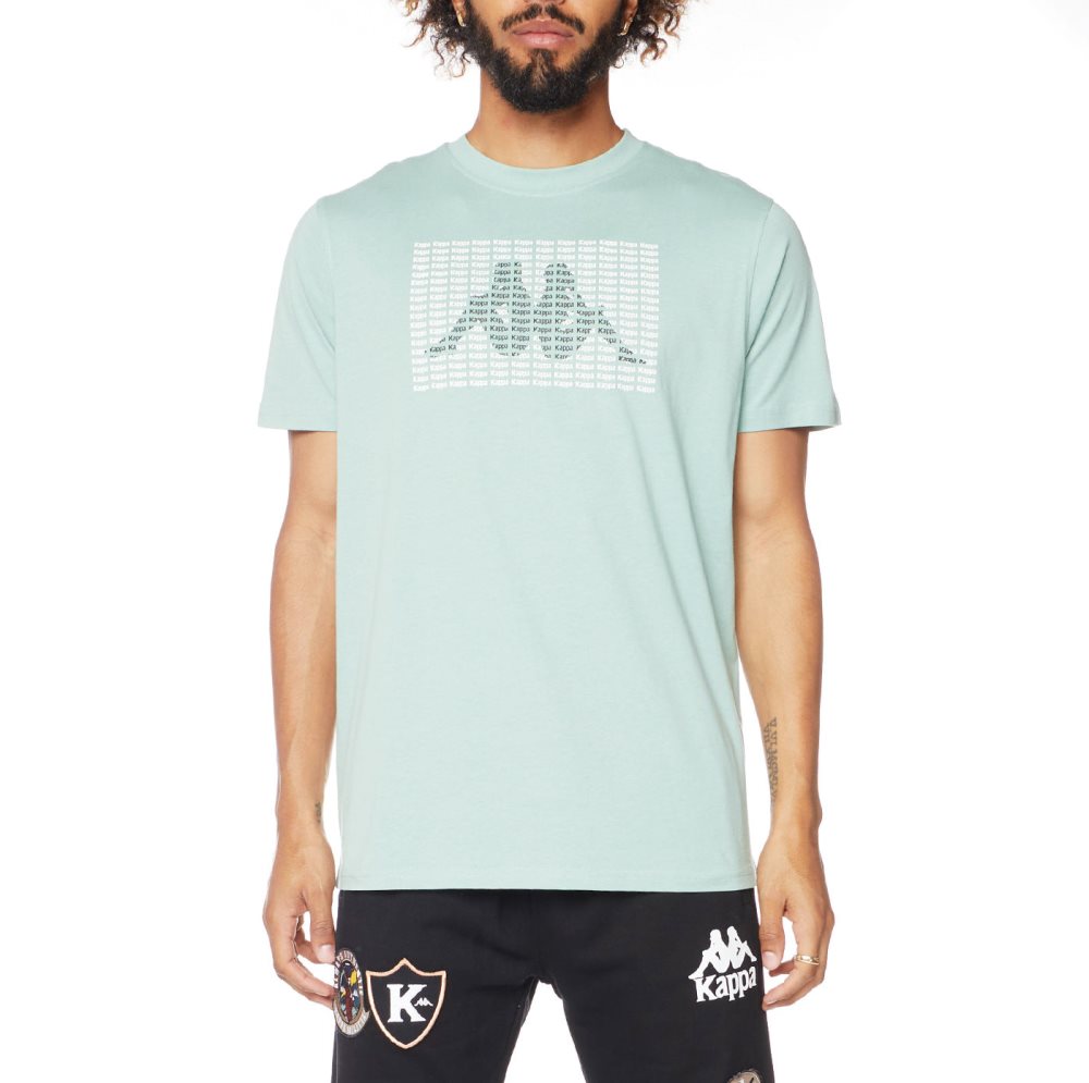 Camiseta Kappa Authentic Ramone Verde Oliva | 60491-VFMO