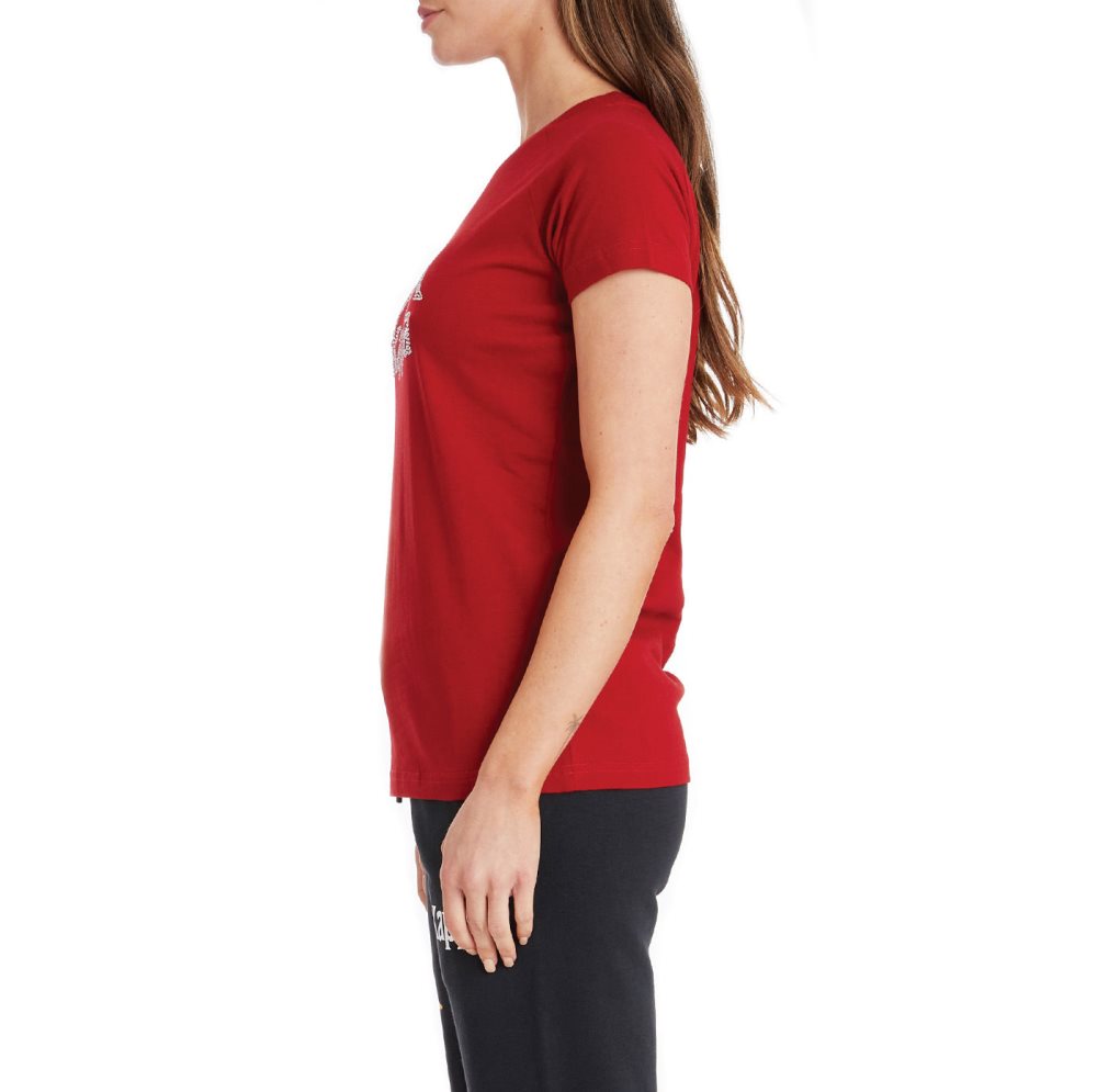 Camiseta Kappa Authentic Shaira Rojos | 81745-IPOM