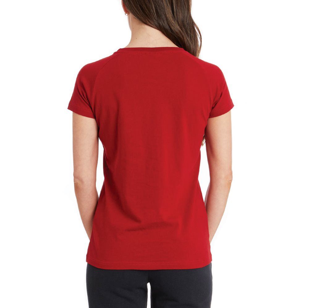 Camiseta Kappa Authentic Shaira Rojos | 81745-IPOM