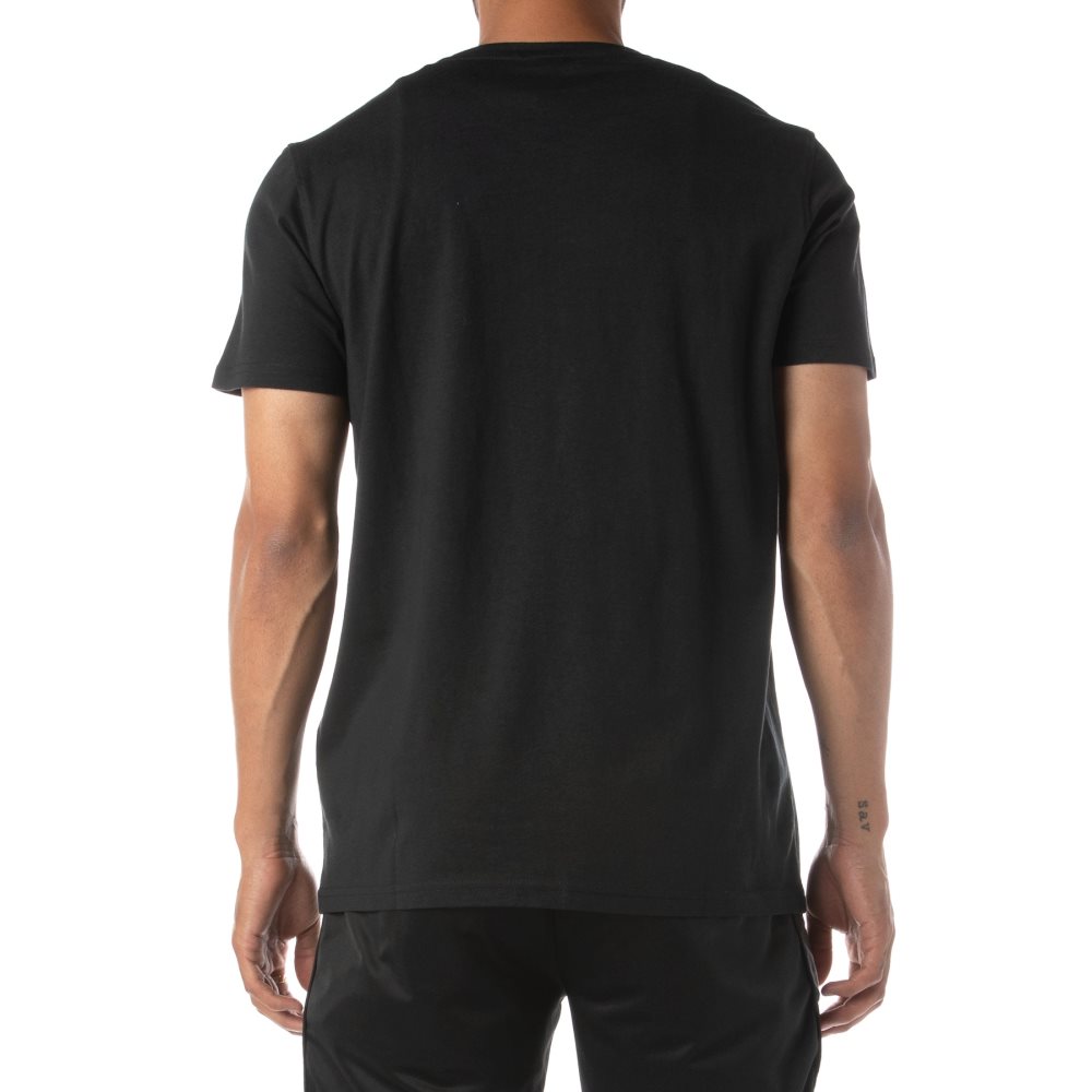 Camiseta Kappa Authentic Vanguard Negros | 72819-DHXK