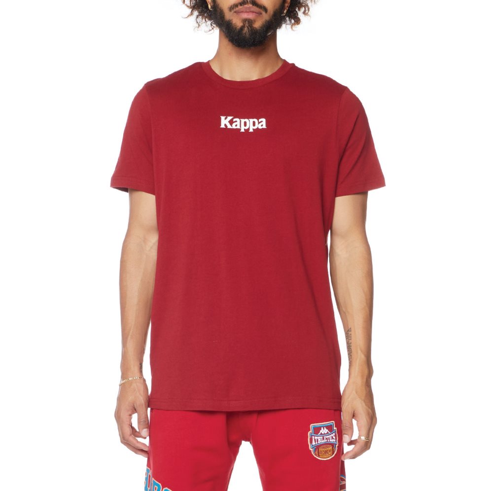 Camiseta Kappa Authentic Vornit Vino | 17809-DJLP