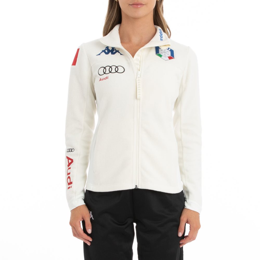 Chaquetas De Lana Kappa 6Cento 688 Fisi Blancos | 36742-YULN