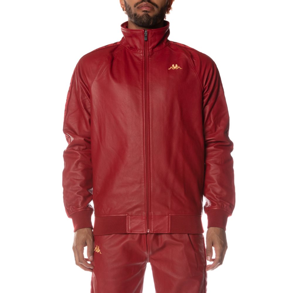 Chaquetas Deportivas Kappa 222 Banda Annistonel Rojos | 08495-IGFQ