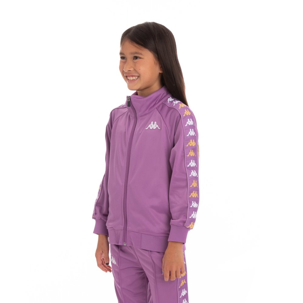 Chaquetas Deportivas Kappa 222 Banda Annistonin Morados Lavanda | 15728-AIKX