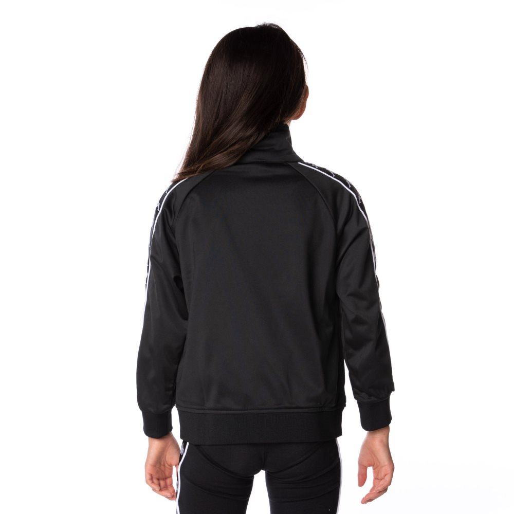 Chaquetas Deportivas Kappa 222 Banda Anniston Negros | 26491-VENI