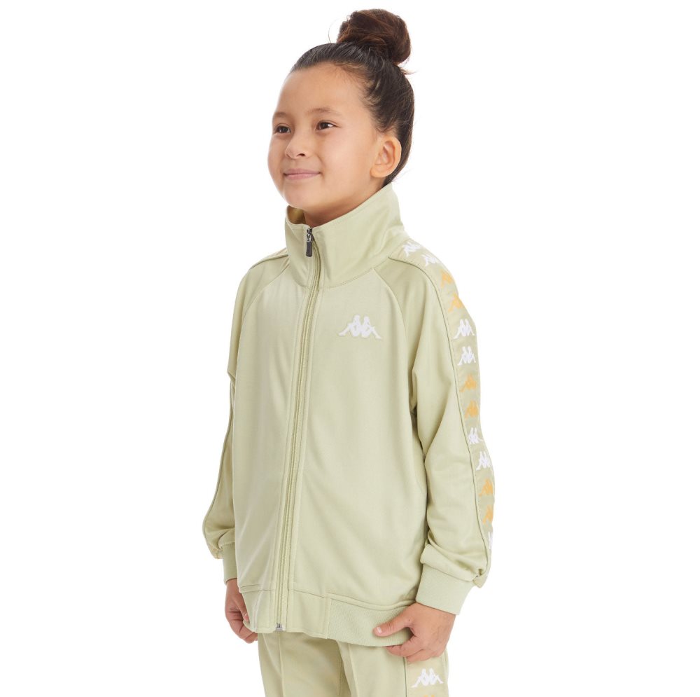 Chaquetas Deportivas Kappa 222 Banda Annistonin Verdes Verde Oliva | 58349-QNUC