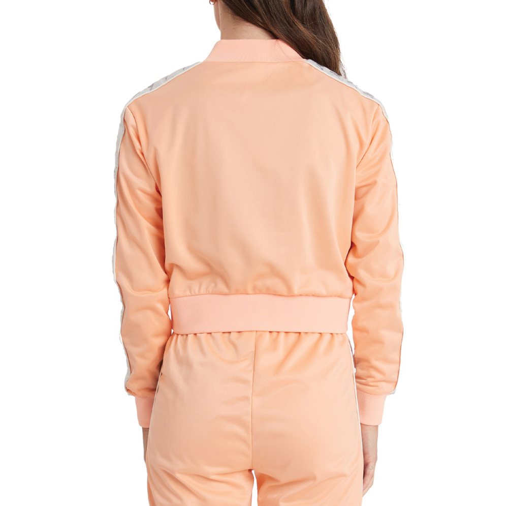 Chaquetas Deportivas Kappa 222 Banda Asber 2 Cropped Coral | 36517-IWNK