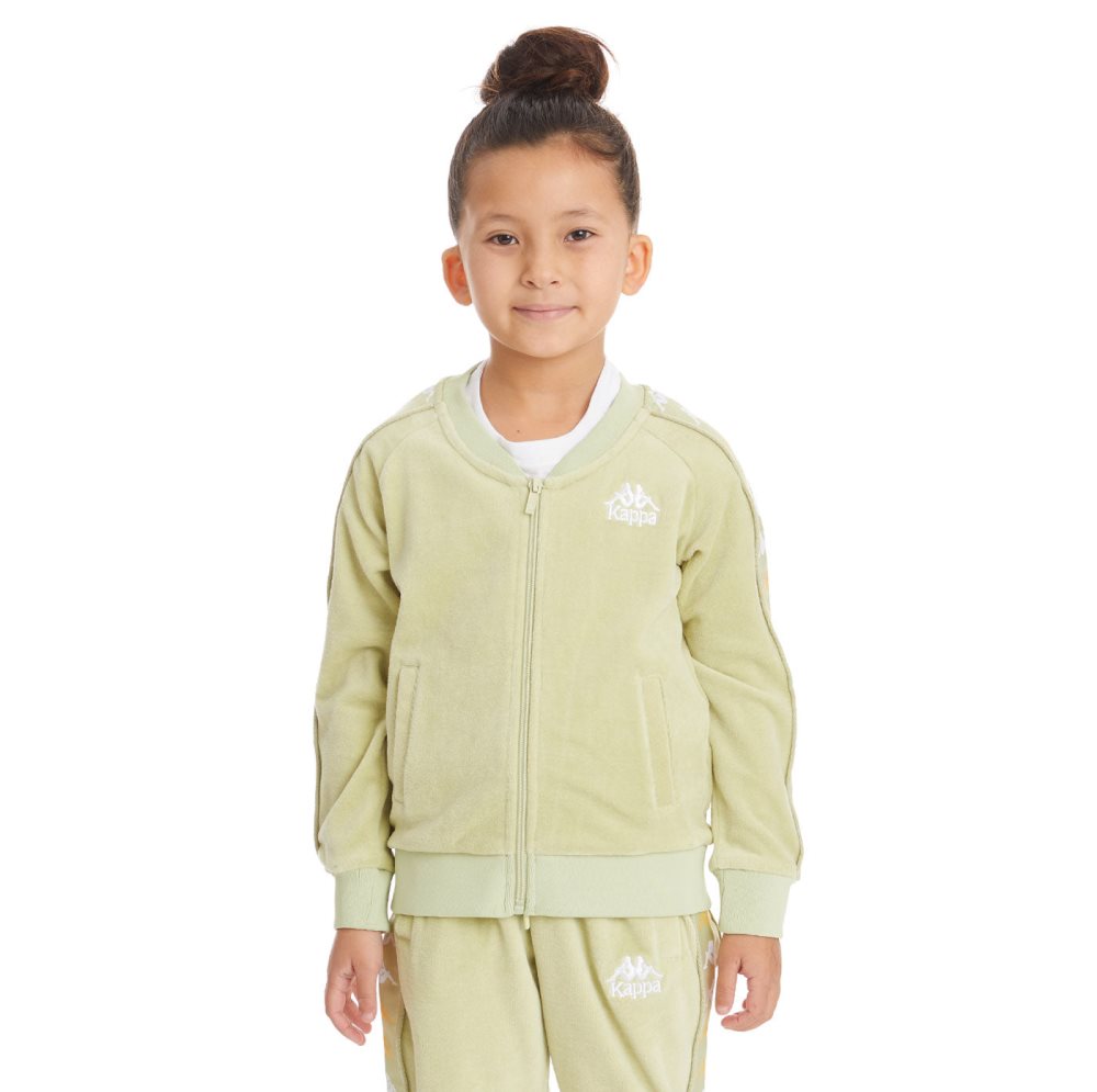 Chaquetas Deportivas Kappa 222 Banda Benettin Verdes Verde Oliva | 17956-JUPX