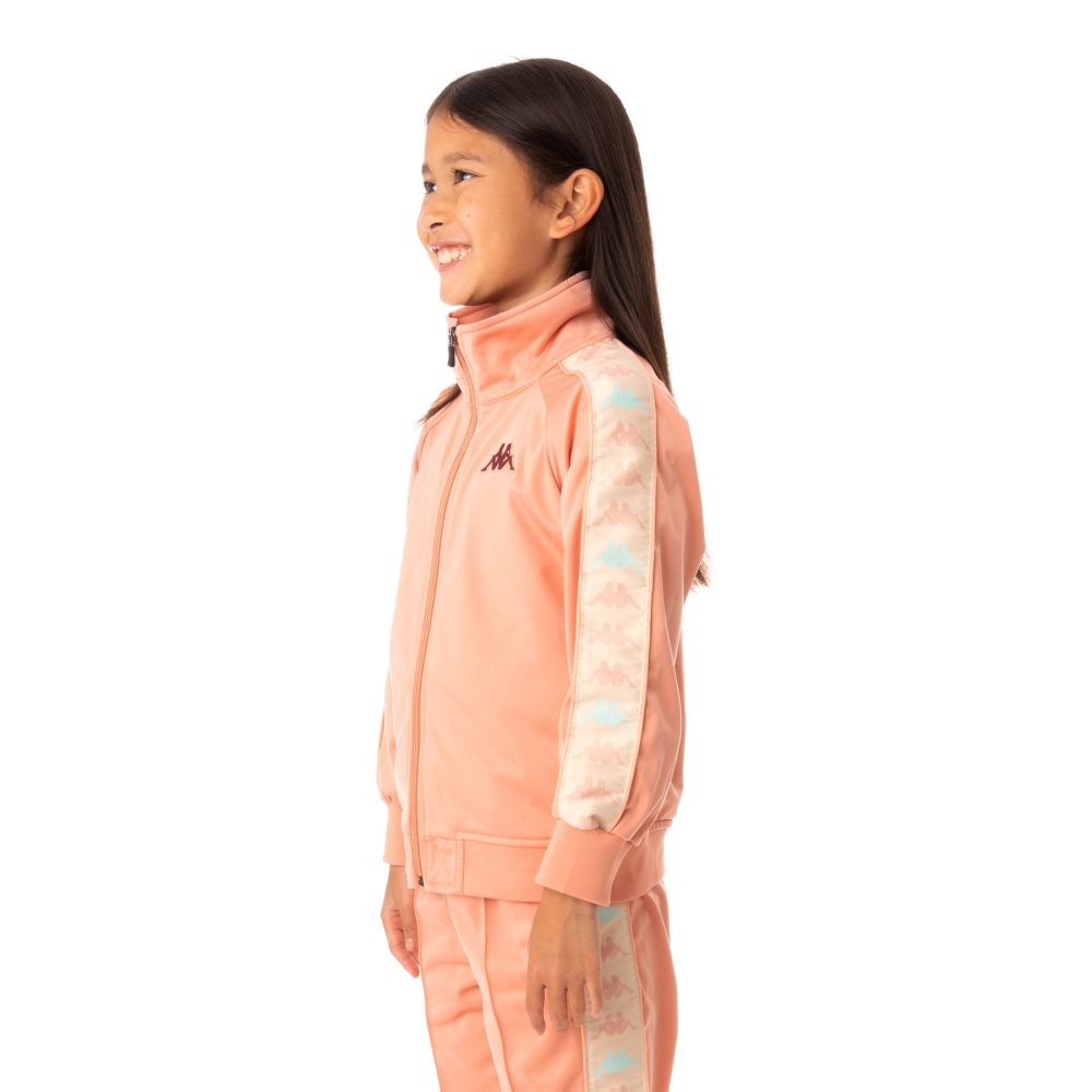 Chaquetas Deportivas Kappa 222 Banda Dullo Rosas Coral | 06495-WMPC