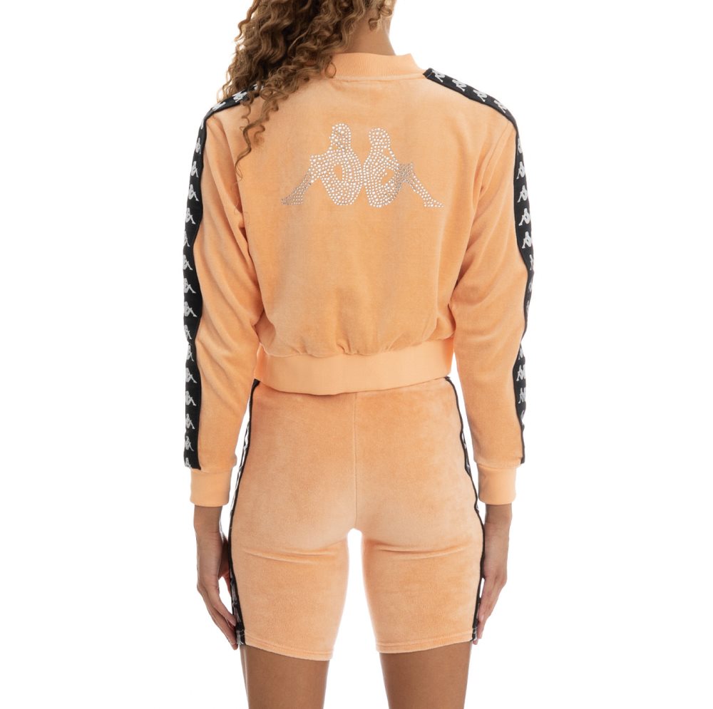 Chaquetas Deportivas Kappa 222 Banda Servelle Naranjas Coral | 63428-GKHF