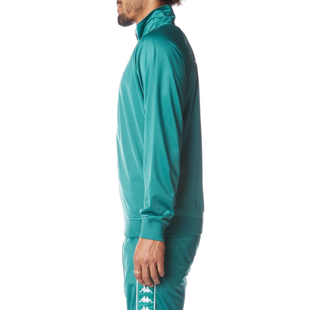 Chaquetas Deportivas Kappa Authentic Angost Verdes | 19705-RBGM