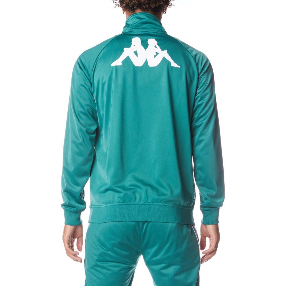 Chaquetas Deportivas Kappa Authentic Angost Verdes | 20158-XGIL