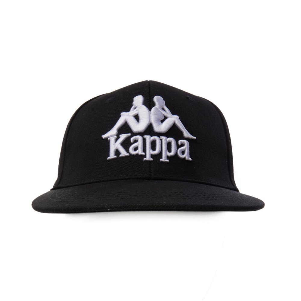 Gorras Kappa Authentic Bzadem Negros Marrom | 96583-HRED