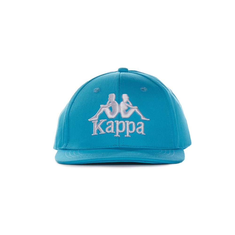 Gorras Kappa Authentic Bzadem Turquesa Claro Blancos | 93815-XCJP