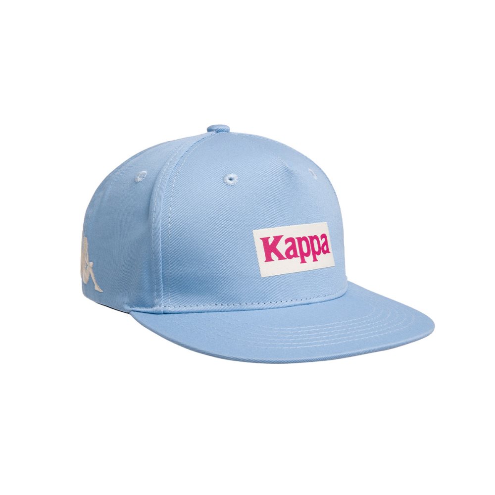 Gorras Kappa Authentic Graphik Tornado Azules Claro Rosas | 67382-RAXT