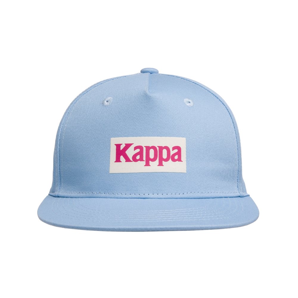 Gorras Kappa Authentic Graphik Tornado Azules Claro Rosas | 67382-RAXT