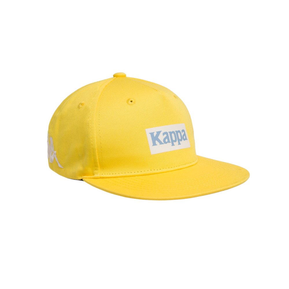 Gorras Kappa Authentic Graphik Tornado Amarillos Azules Claro | 82570-PGLU