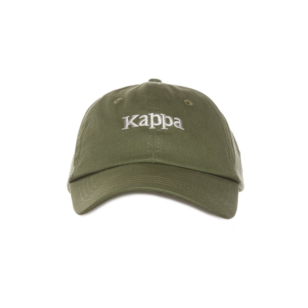 Gorras Kappa Authentic Hoogeveen Verdes Verde Oliva | 52409-KHGM