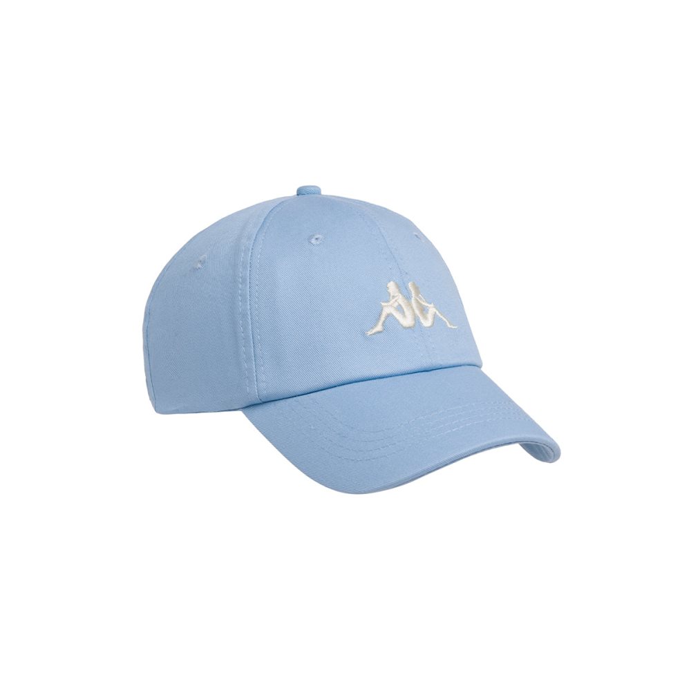 Gorras Kappa Authentic Meppel Azules Claro Marrom | 74289-UXGS