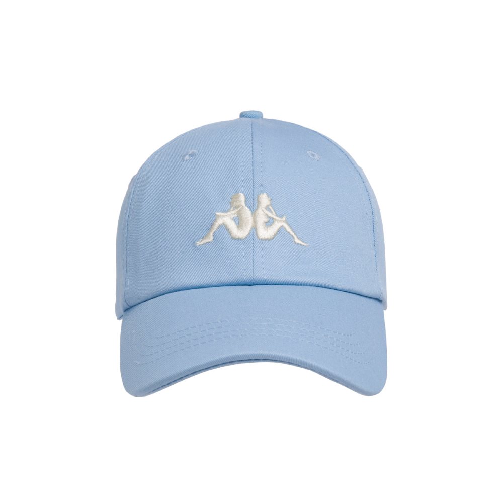 Gorras Kappa Authentic Meppel Azules Claro Marrom | 74289-UXGS