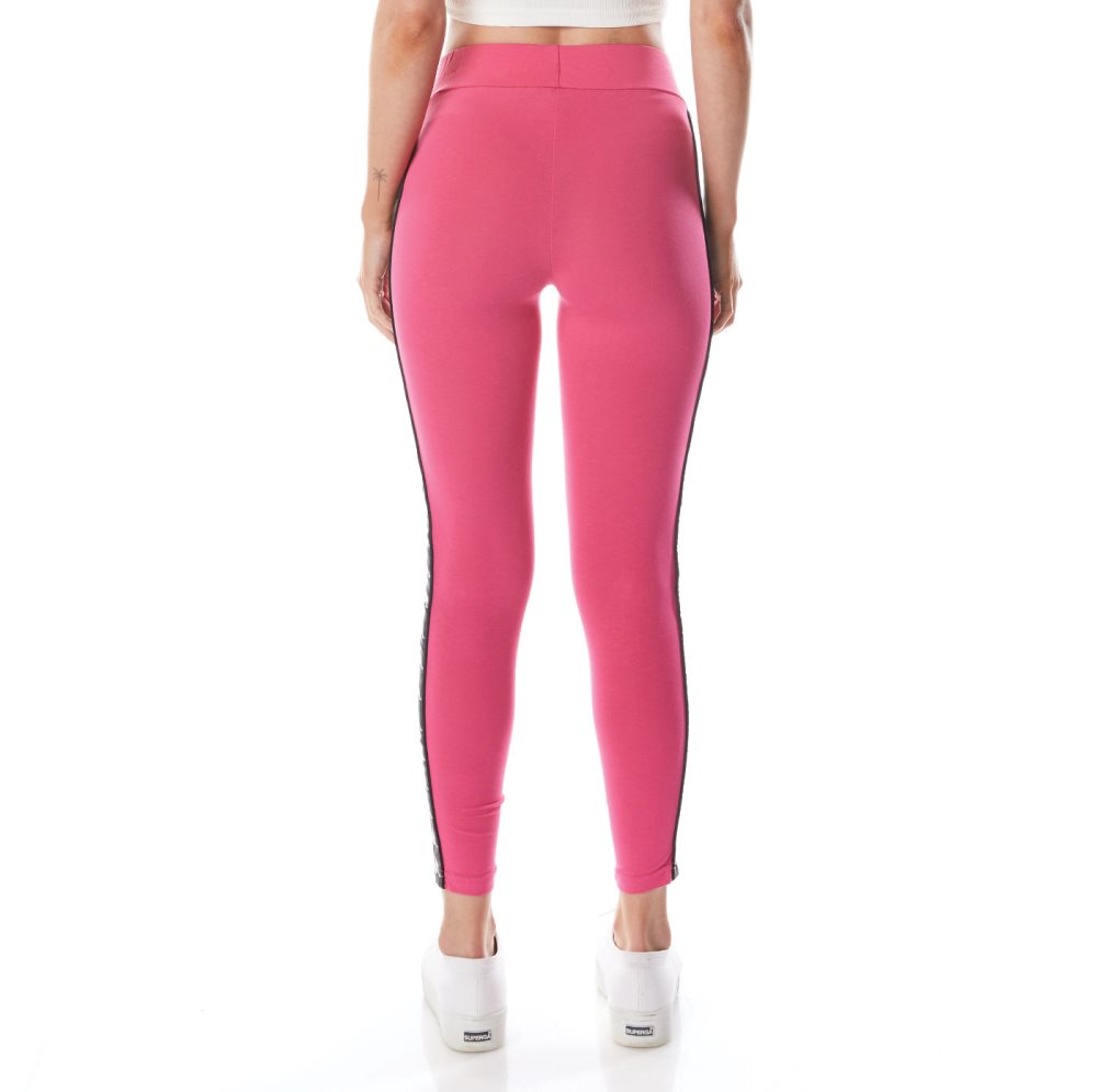 Leggins Kappa 222 Banda Anen 2 Rosas Negros | 24318-PHNQ