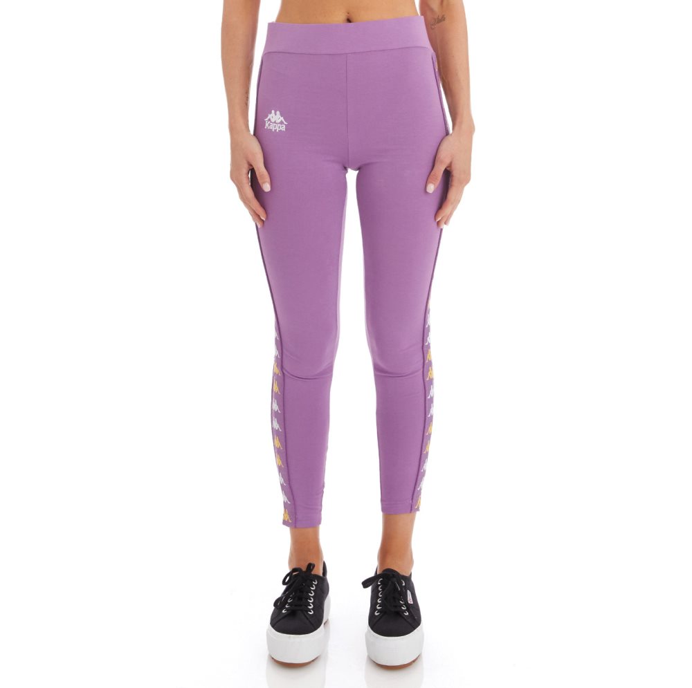 Leggins Kappa 222 Banda Baldhill Morados Lavanda | 59782-THKY