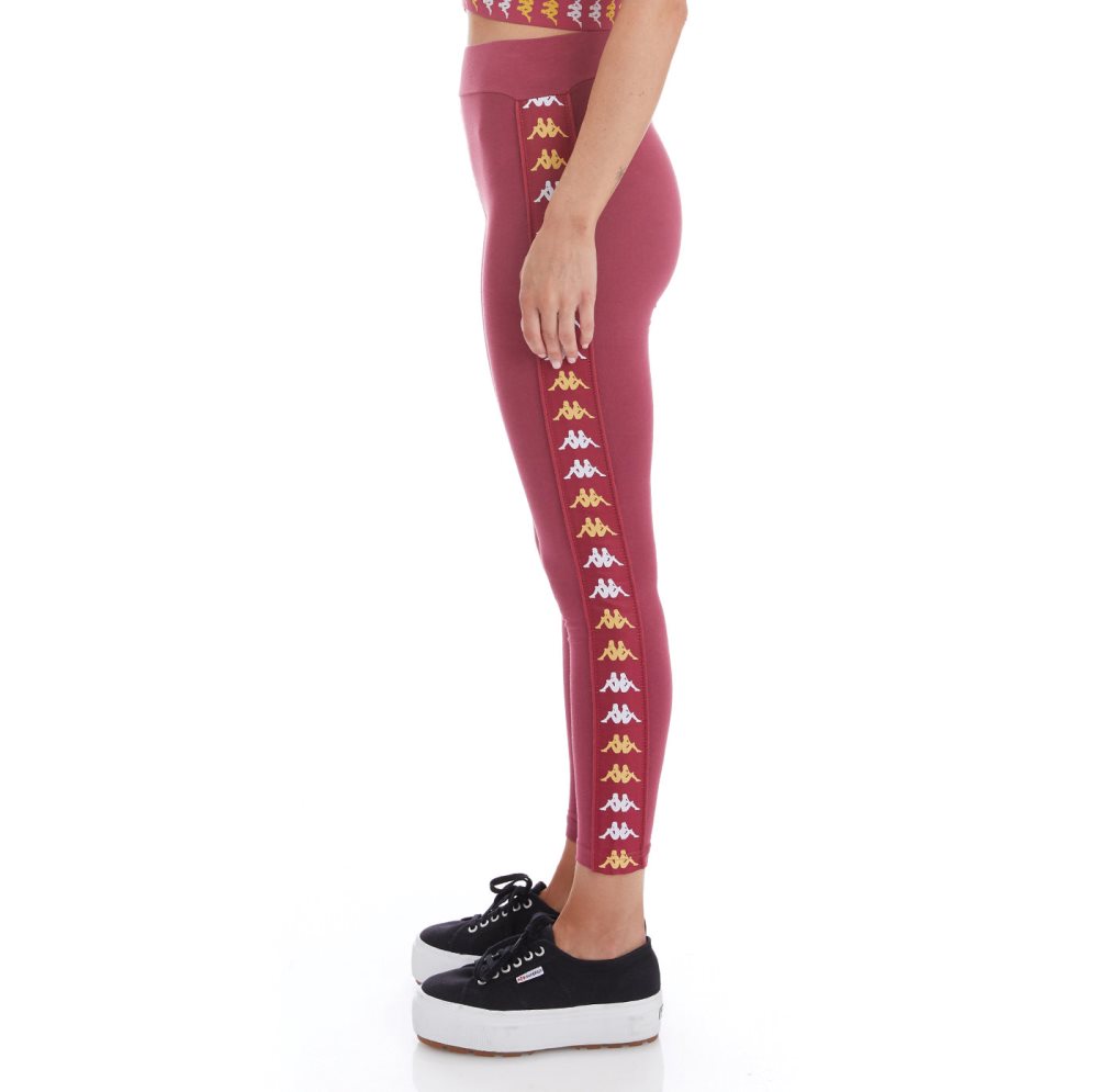 Leggins Kappa 222 Banda Baldhill Vino | 50681-AWXB