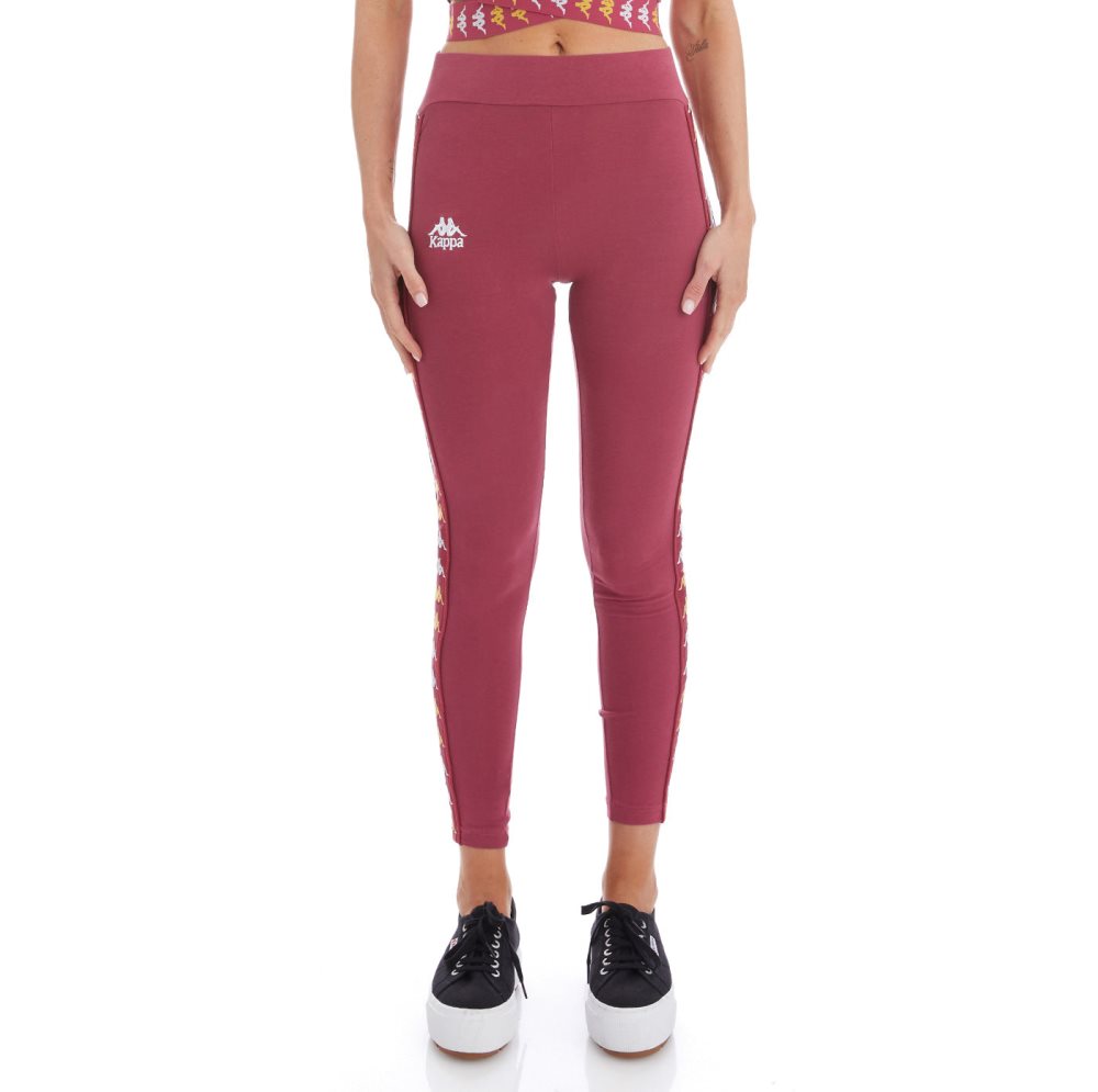 Leggins Kappa 222 Banda Baldhill Vino | 50681-AWXB