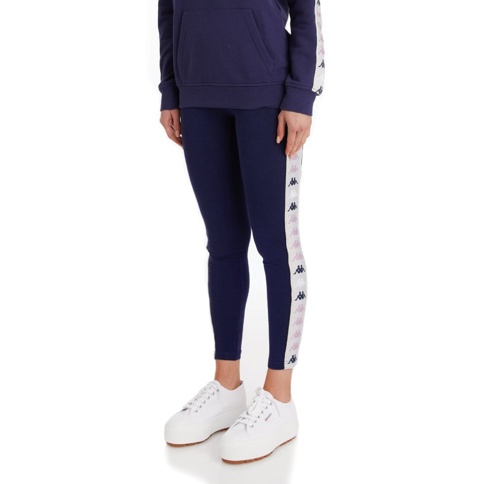 Leggins Kappa 222 Banda Bartes 2 Azul Marino | 53284-XDZP