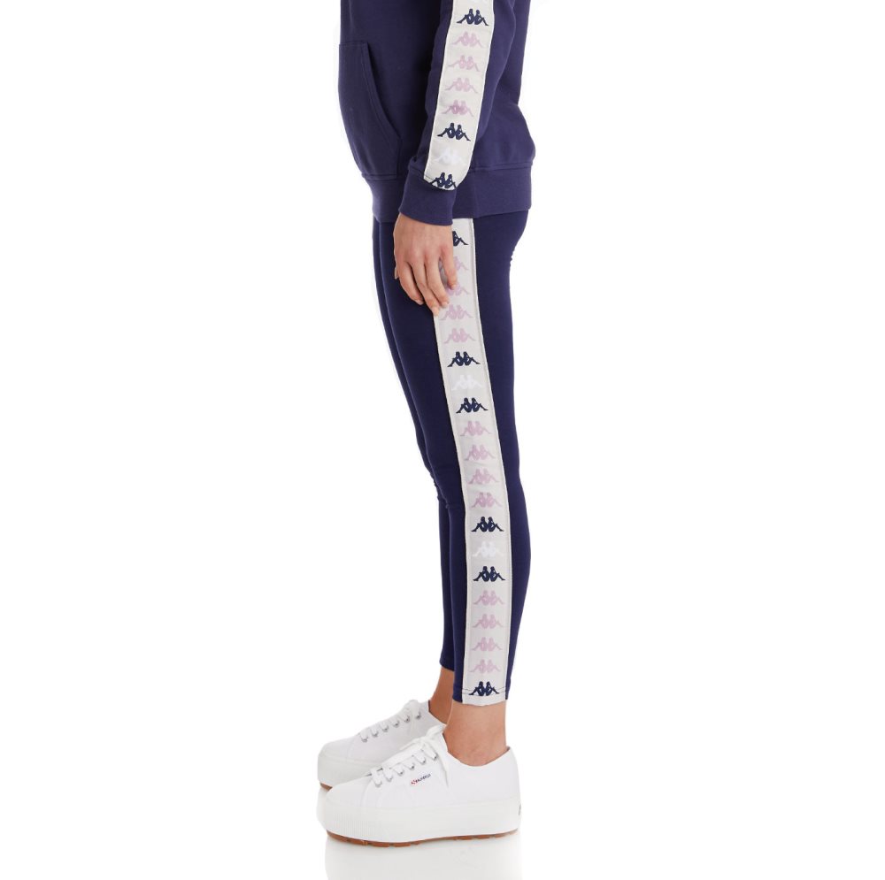 Leggins Kappa 222 Banda Bartes 2 Azul Marino | 53284-XDZP