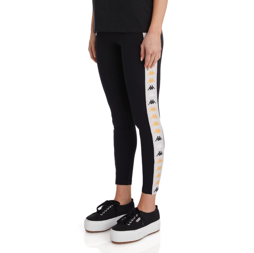 Leggins Kappa 222 Banda Bartes 2 Negros | 29063-TQCK