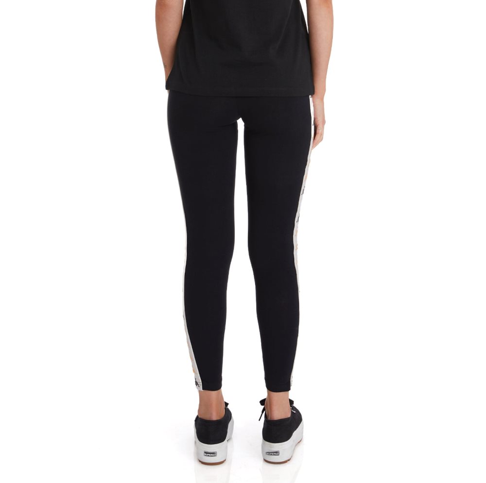 Leggins Kappa 222 Banda Bartes 2 Negros | 29063-TQCK