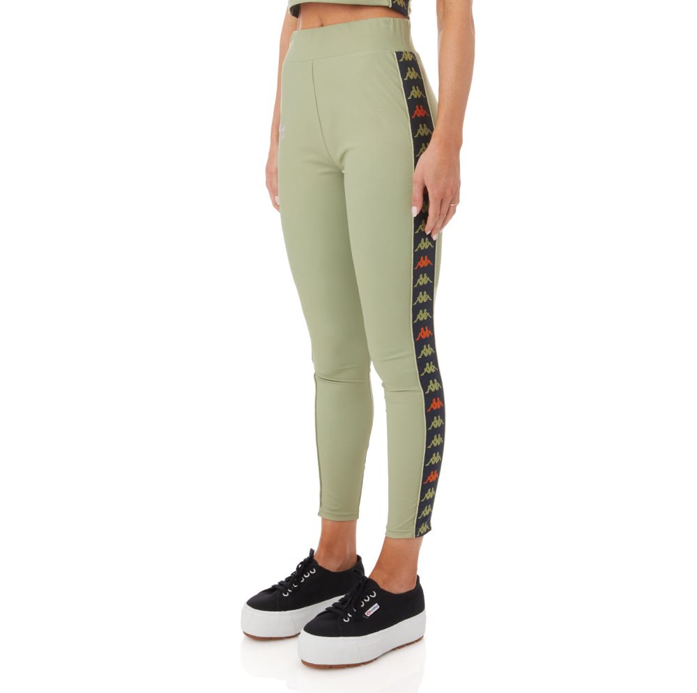 Leggins Kappa 222 Banda Bartes Verdes | 42513-VGOW