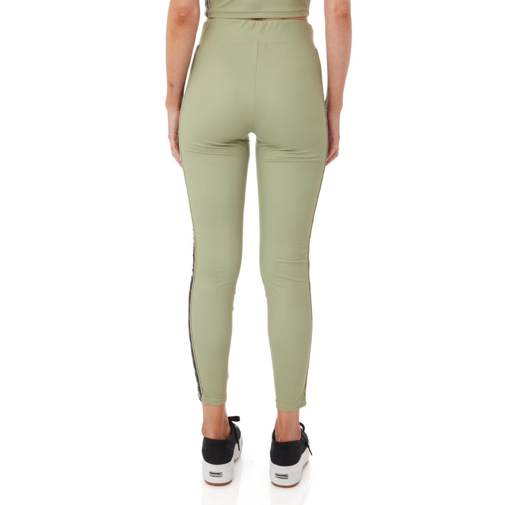 Leggins Kappa 222 Banda Bartes Verdes | 42513-VGOW