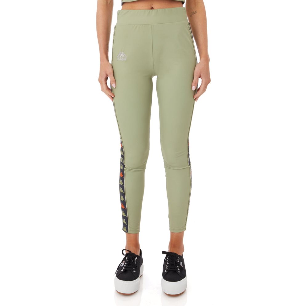 Leggins Kappa 222 Banda Bartes Verdes | 42513-VGOW