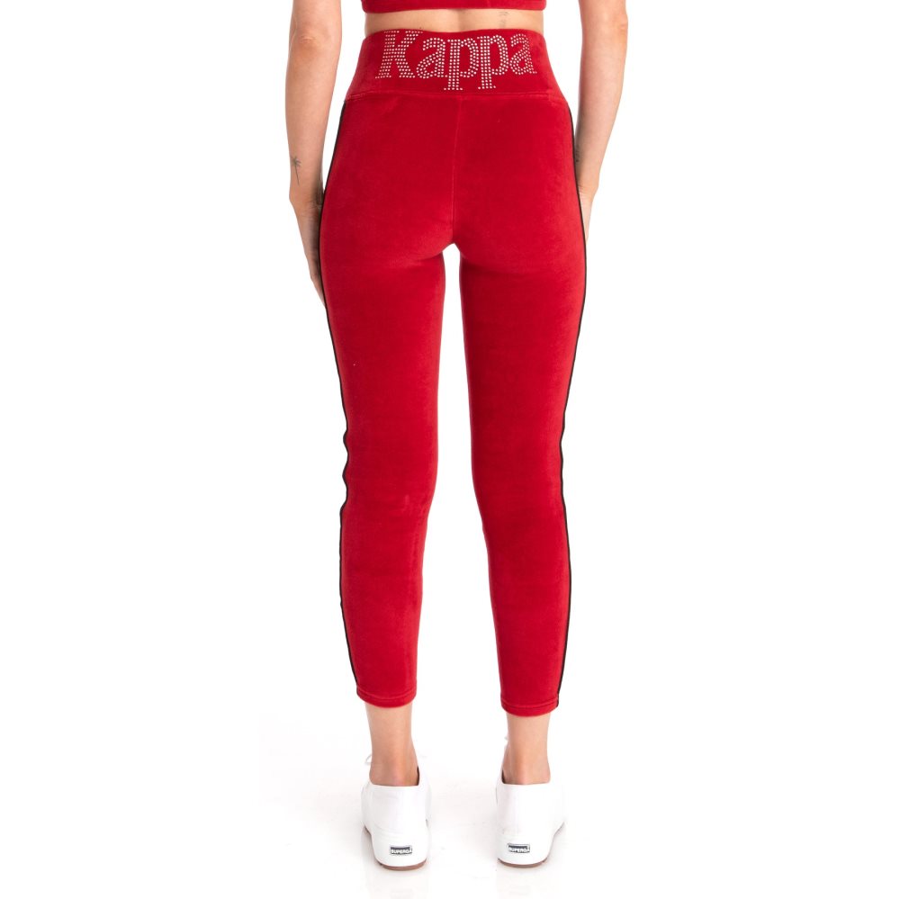 Leggins Kappa 222 Banda Stele Rojos | 79450-GLUN