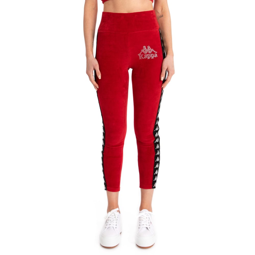 Leggins Kappa 222 Banda Stele Rojos | 79450-GLUN