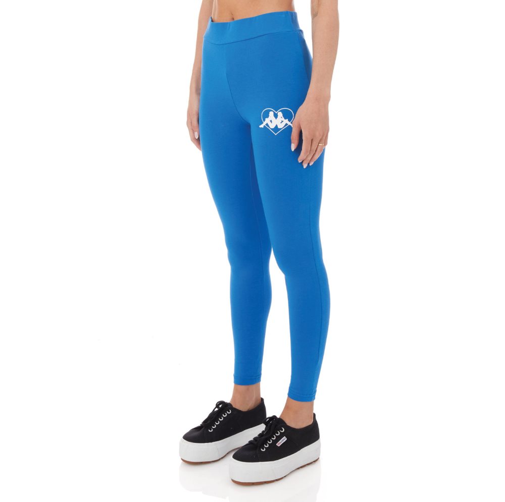 Leggins Kappa Authentic Love Tarnow Azules | 50264-YIJC