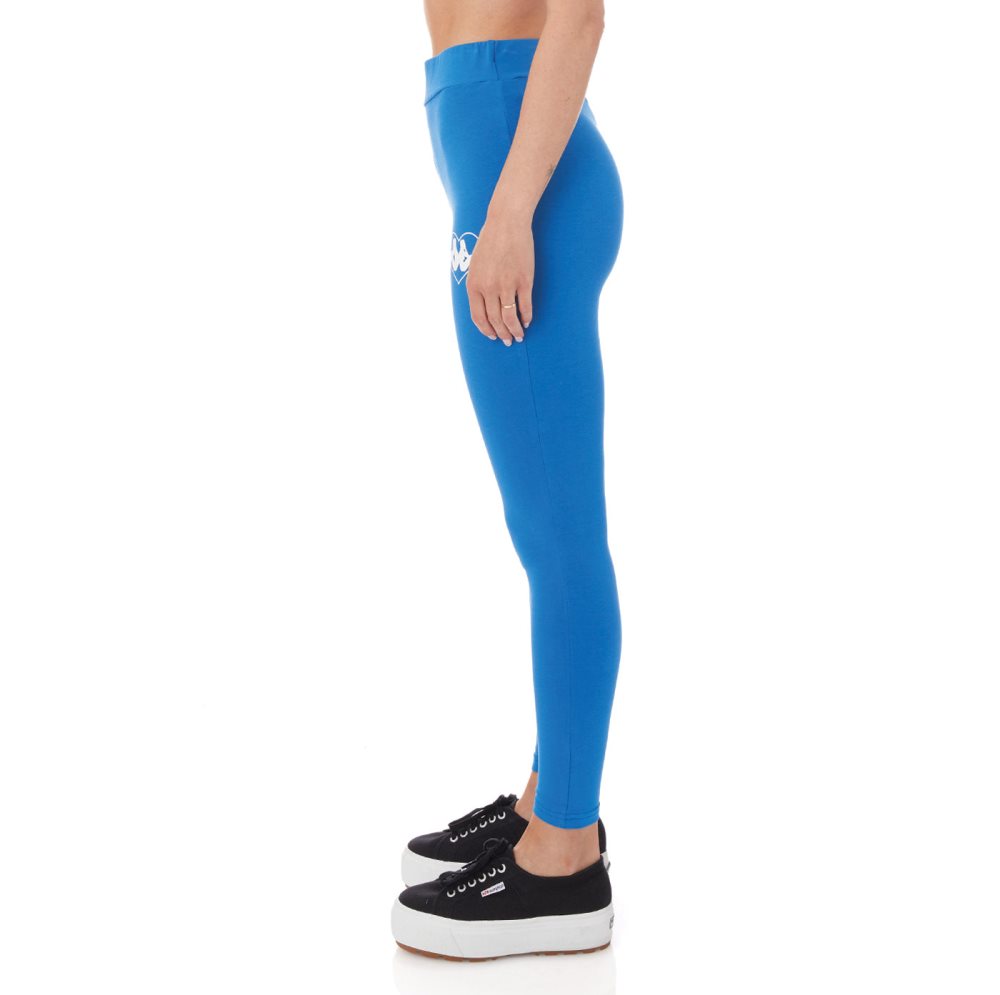 Leggins Kappa Authentic Love Tarnow Azules | 50264-YIJC