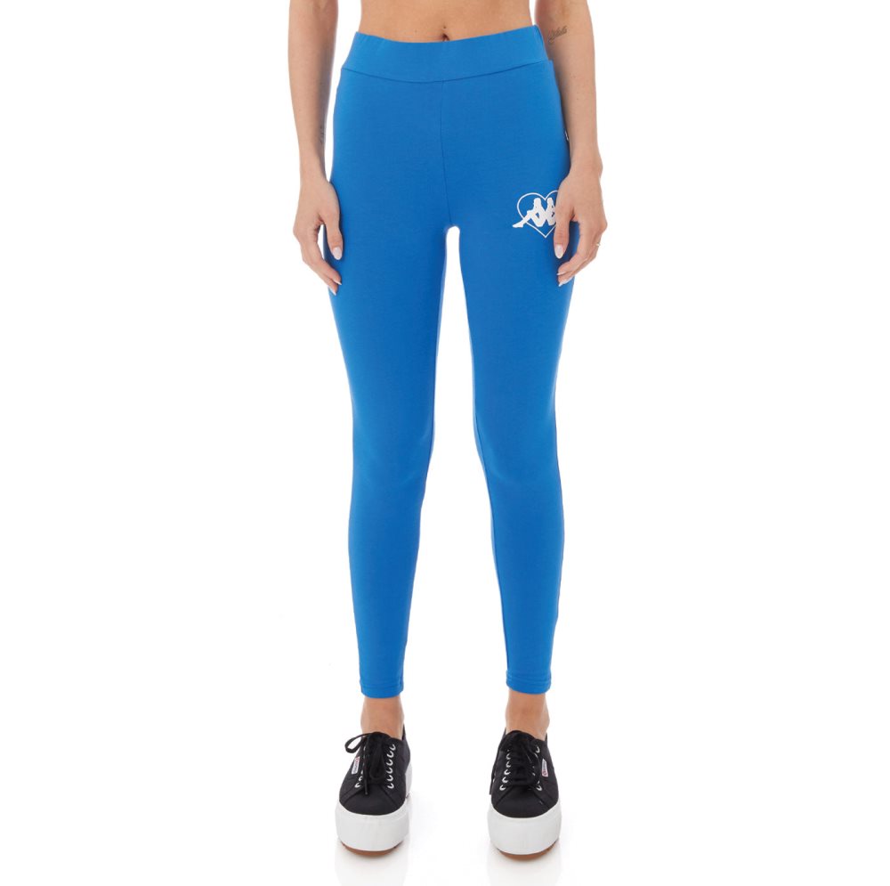 Leggins Kappa Authentic Love Tarnow Azules | 50264-YIJC