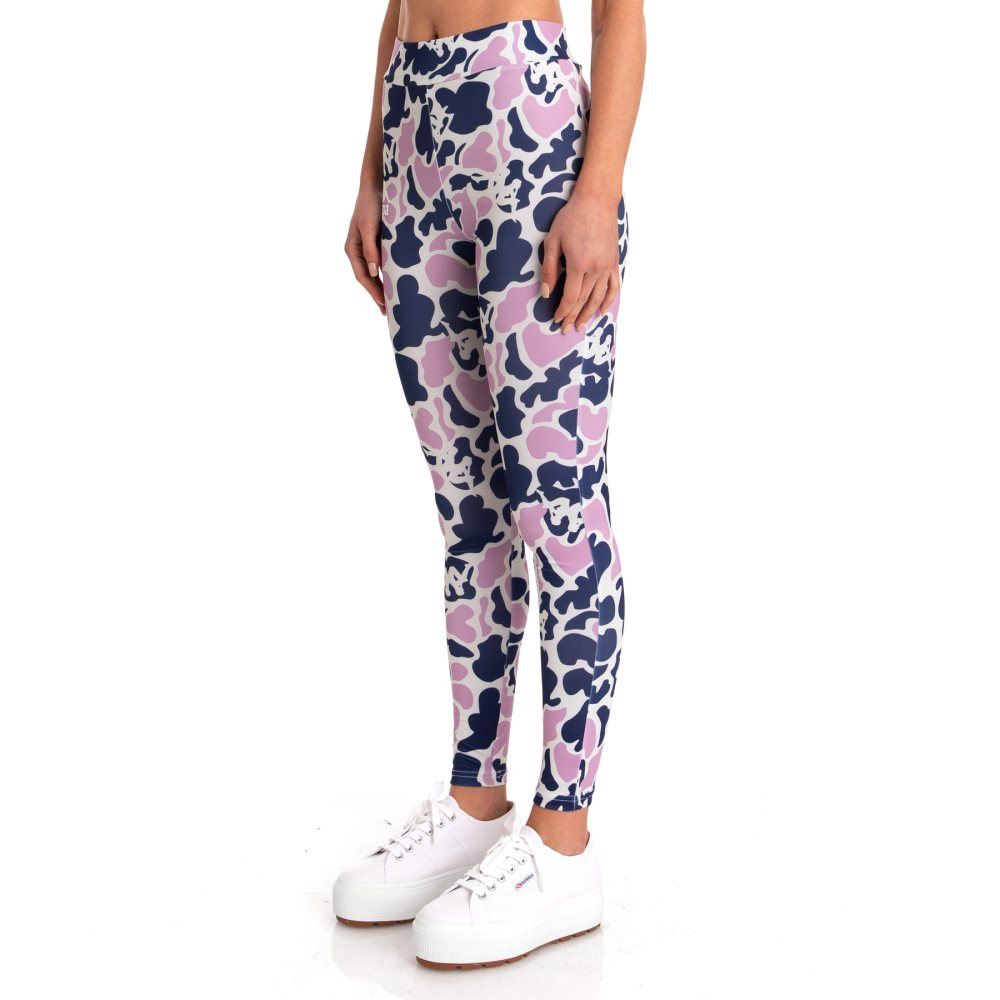 Leggins Kappa Authentic Palissa Morados | 65401-MFBG