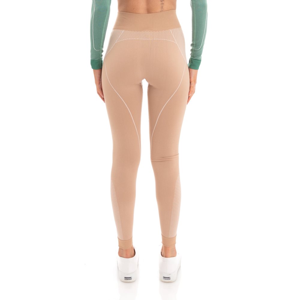 Leggins Kappa Authentic Trybunalski Knit Beige | 64831-PDVR