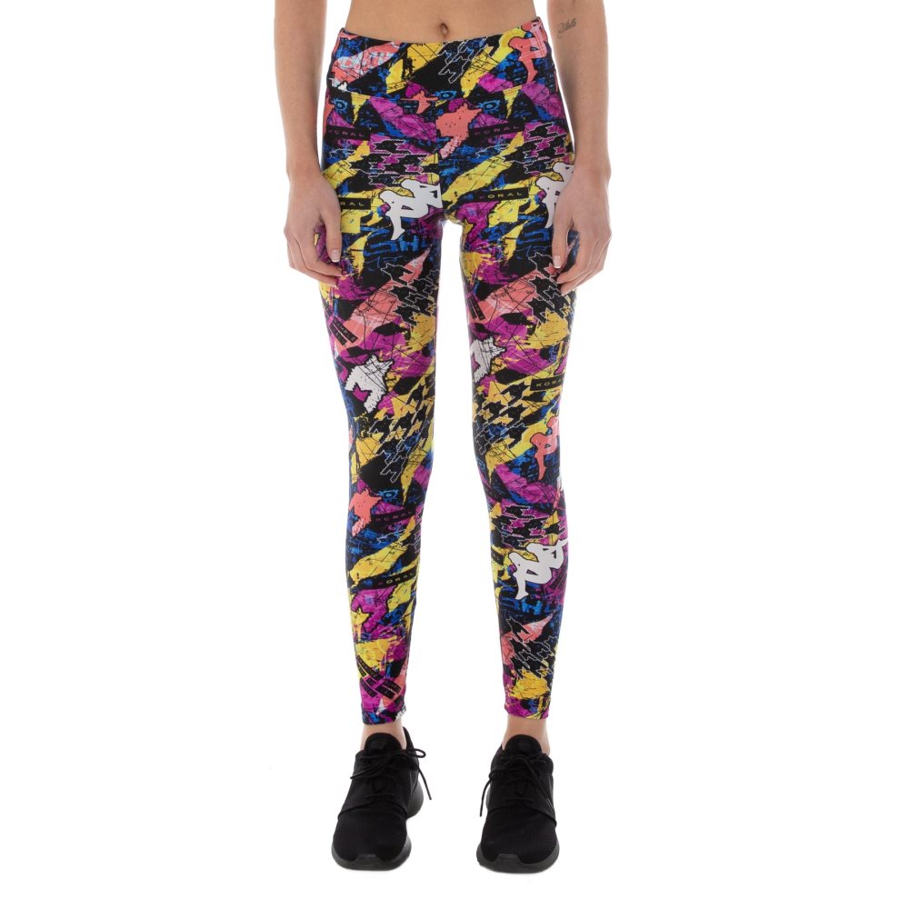 Leggins Kappa Koral Lustrous High Rise Infinity Multicolor | 31568-QAJV