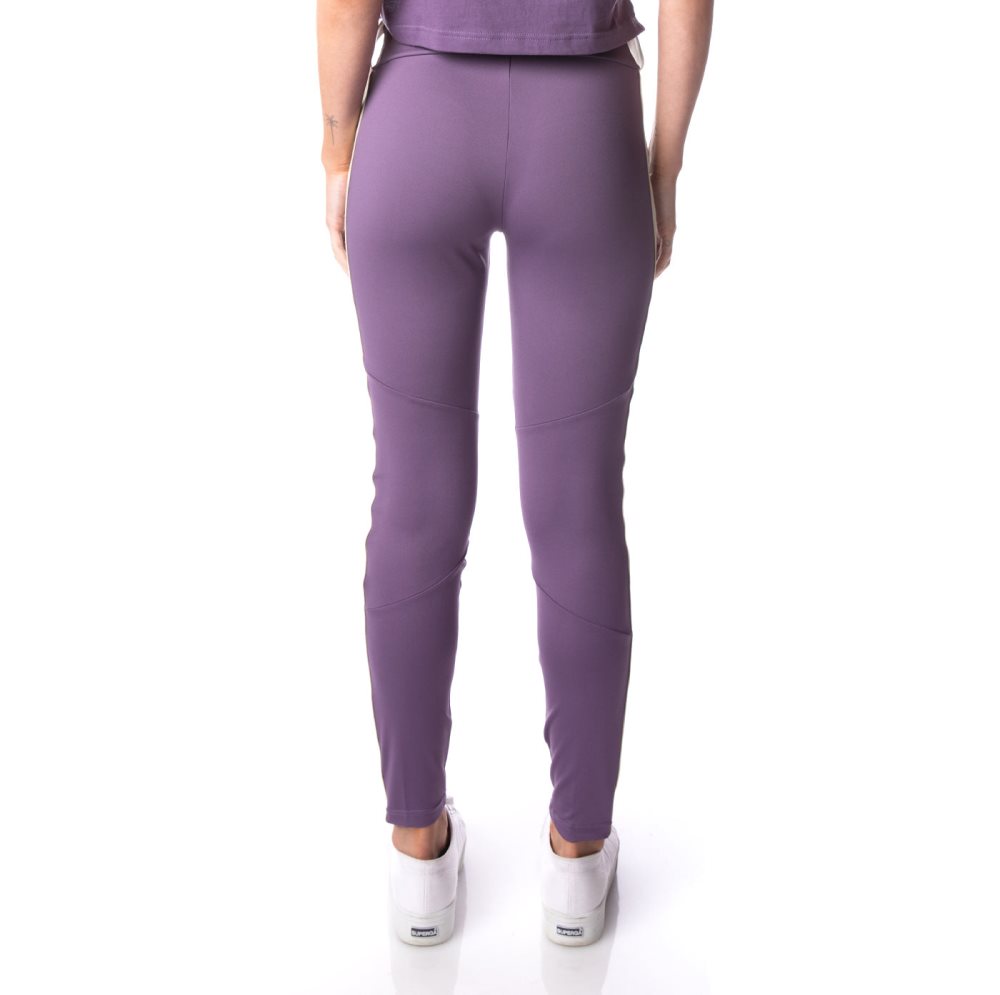 Leggins Kappa Logo Tape Eva Morados | 25138-PCAT